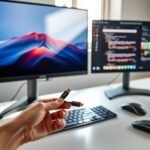 connect dual monitors easily