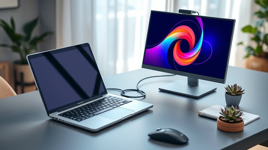 connect laptop to monitor