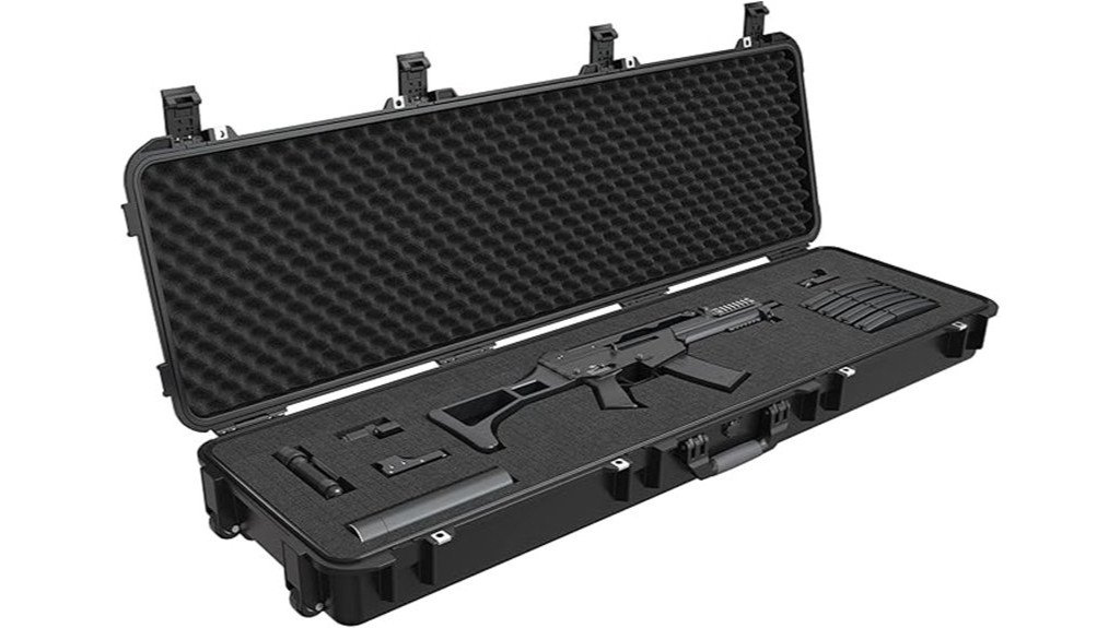 customizable foam rifle case