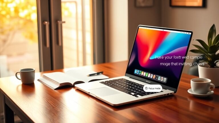 cut distractions with focus modes