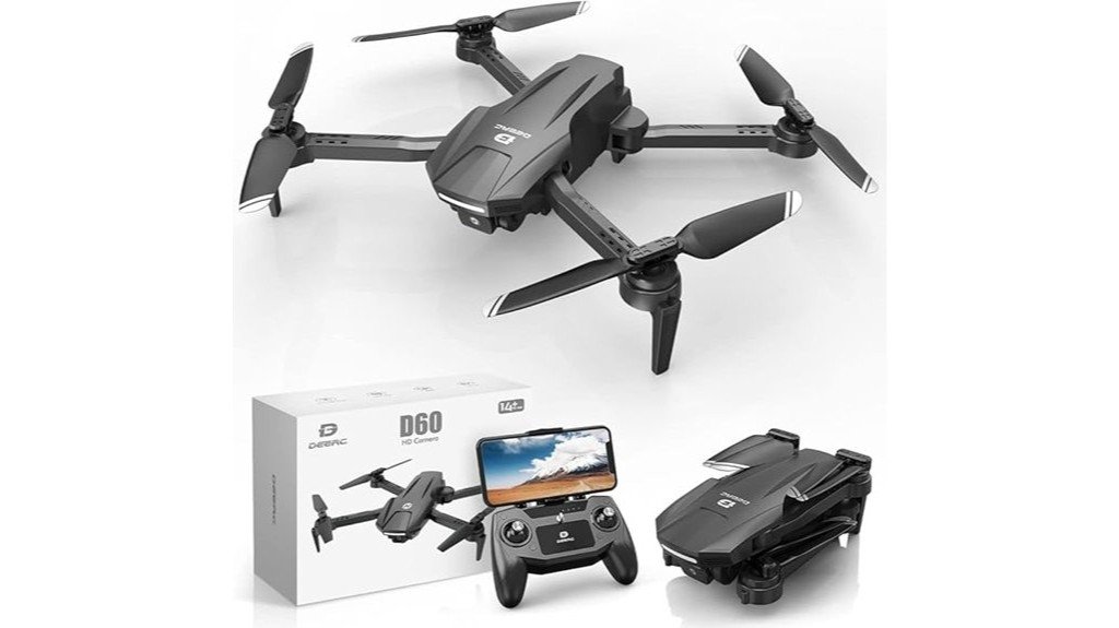 deerc d60 camera drone