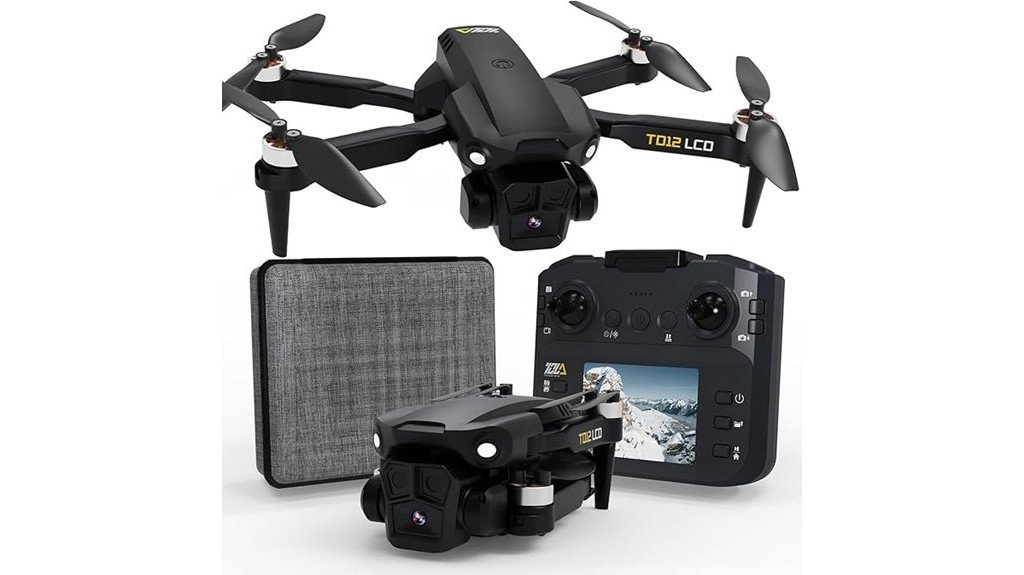 drone with lcd remote