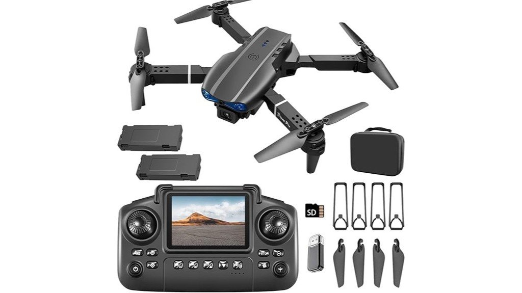 drone with screen controller