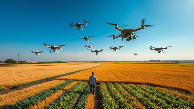 drones enhancing agricultural productivity