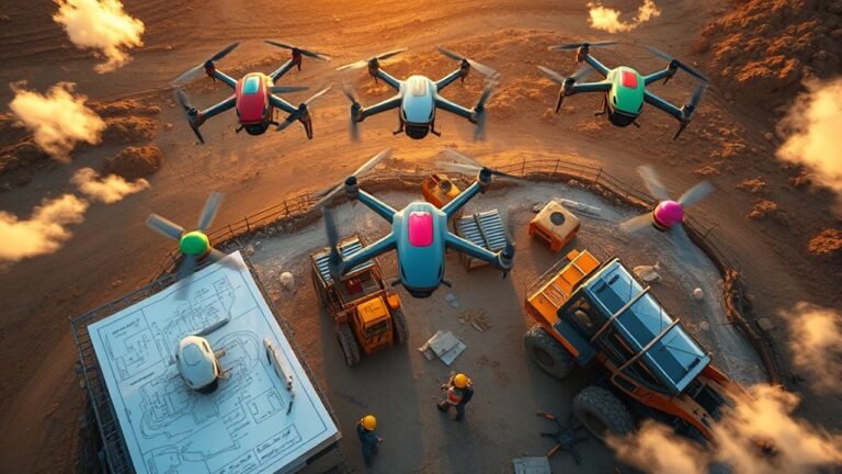 drones enhancing construction efficiency