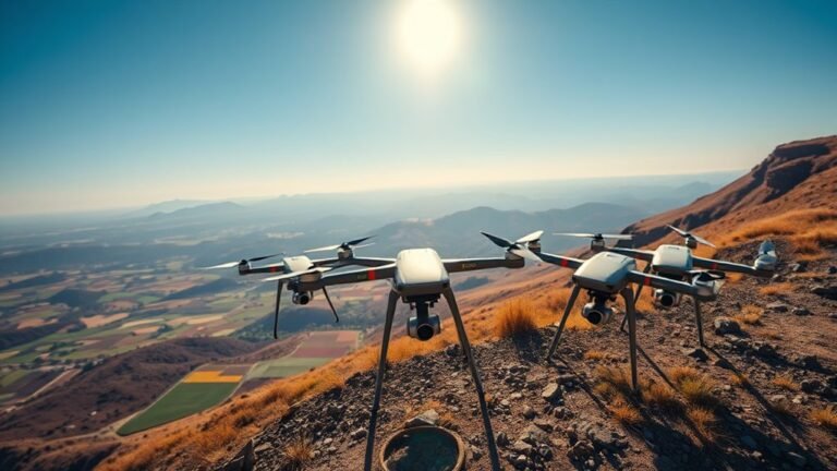drones for accurate land surveying