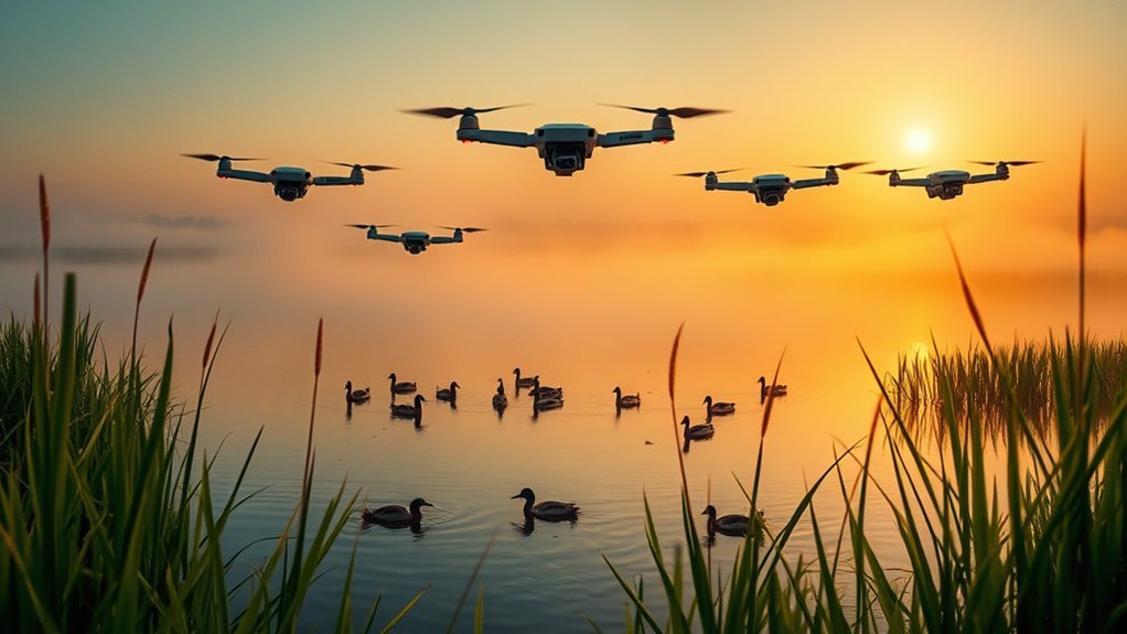 drones for duck scouting