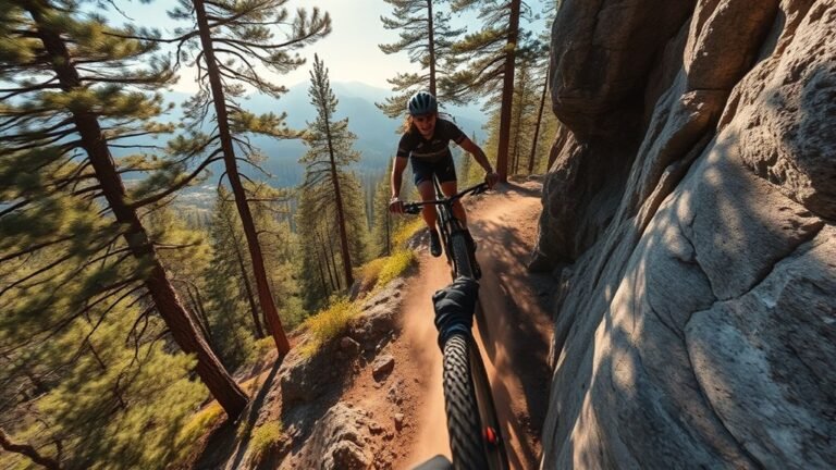drones for mountain biking