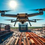 drones improving construction efficiency