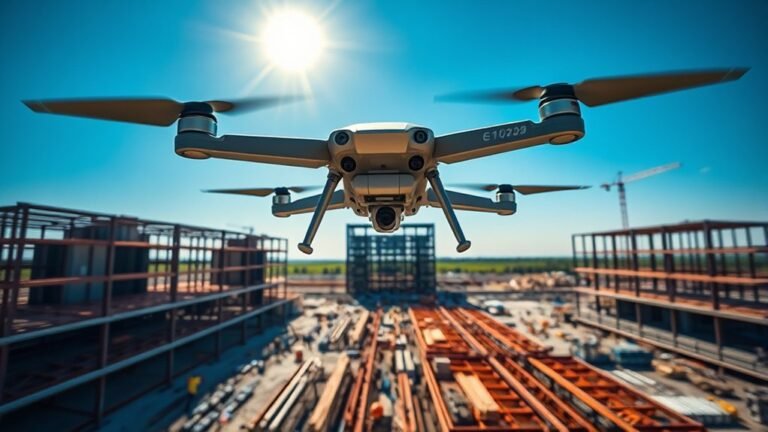 drones improving construction efficiency