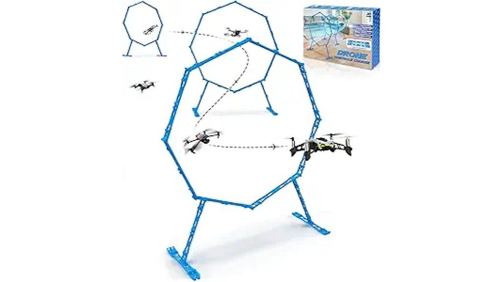 easy to build drone hoops