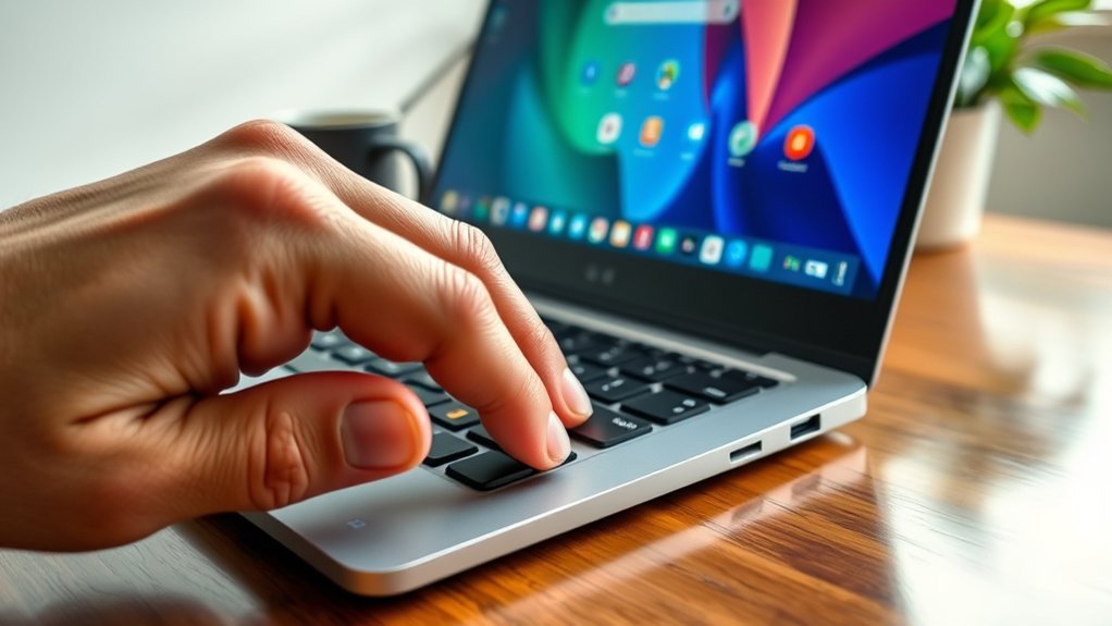 enable caps lock chromebook
