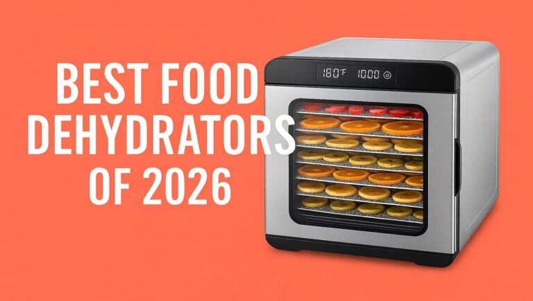 5 High-Quality Food Dehydrators for Jerky Making