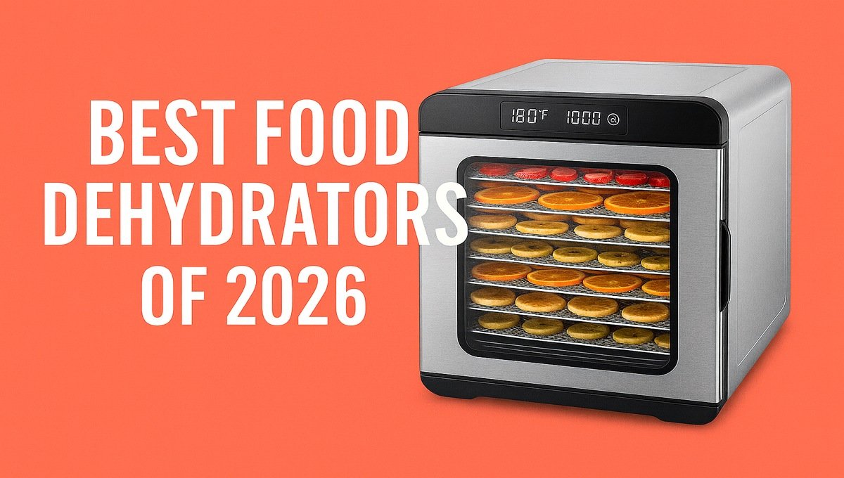 5 High-Quality Food Dehydrators for Jerky Making