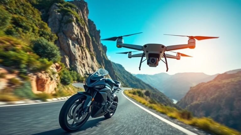 follow me motorcycle drones