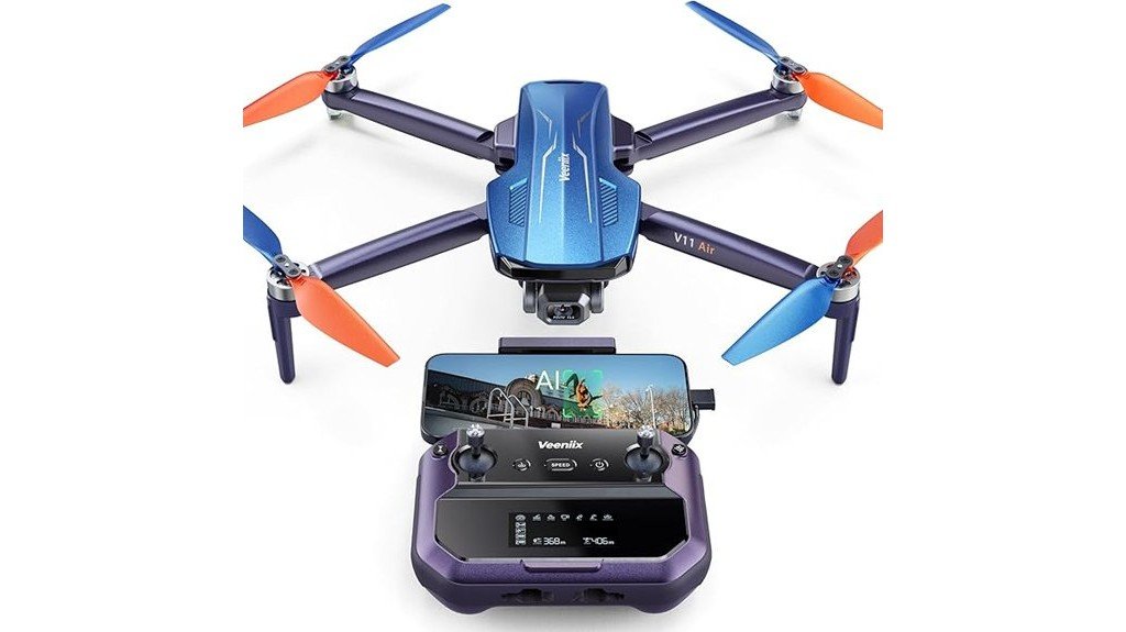 high definition drone flight