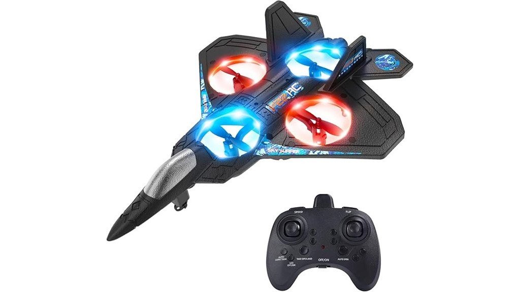 led foam rc airplane