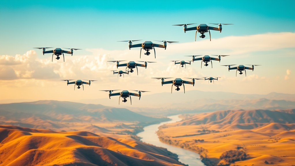 long distance flying drones
