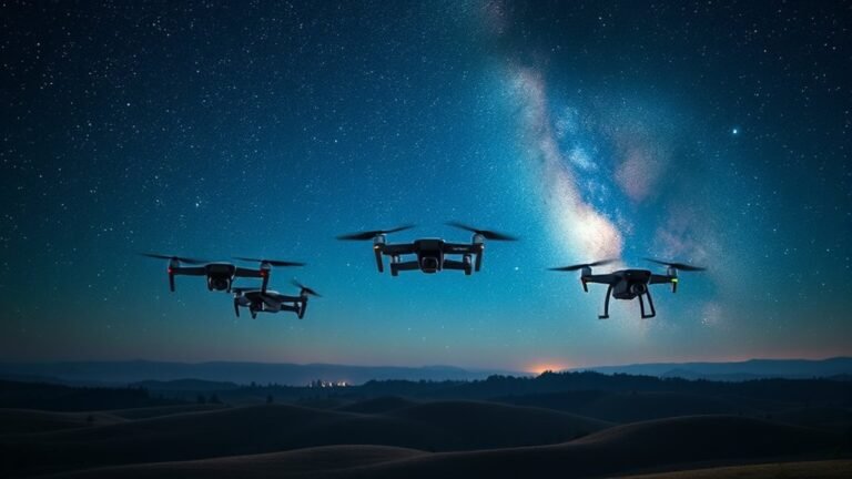 night photography drone selection