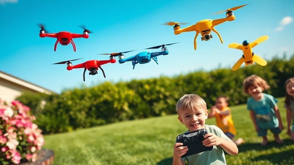 safe flying drones for kids