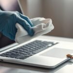 safe laptop keyboard cleaning