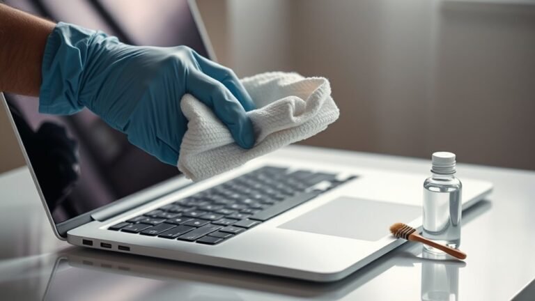 safe laptop keyboard cleaning