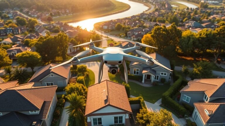 stunning aerial real estate photography