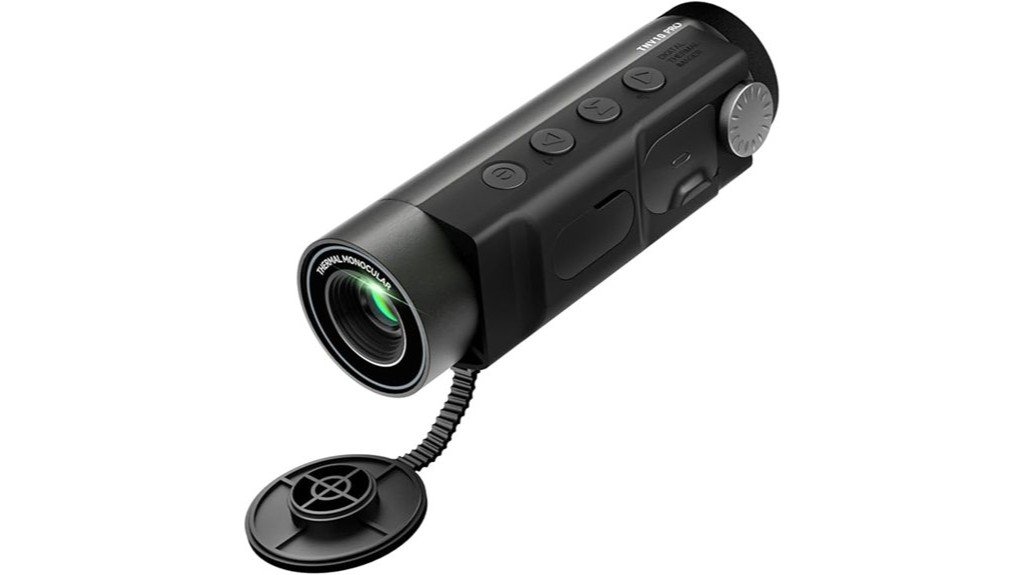 thermal monocular for reconnaissance