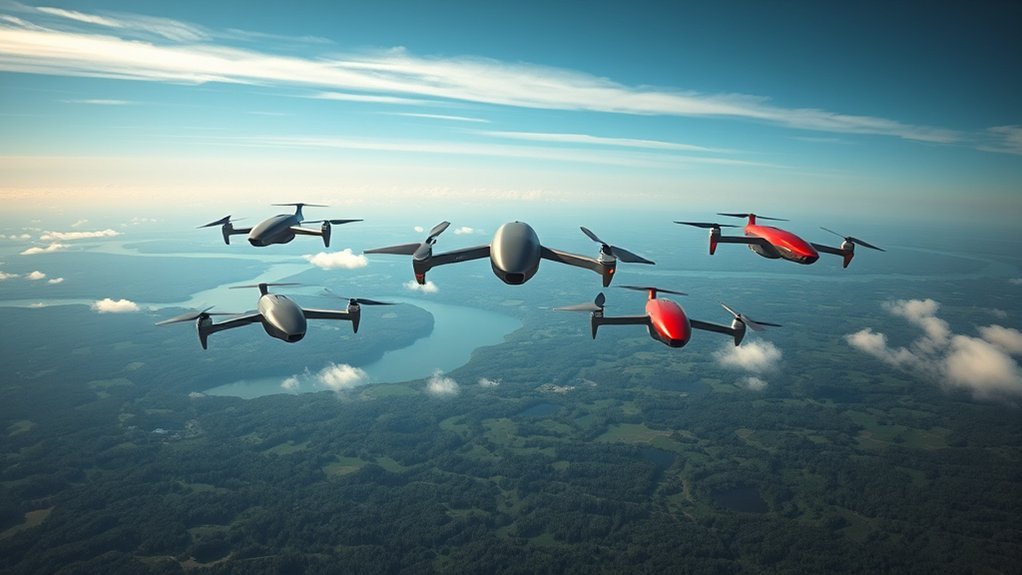 top drones for distance
