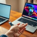 transfer files between laptops