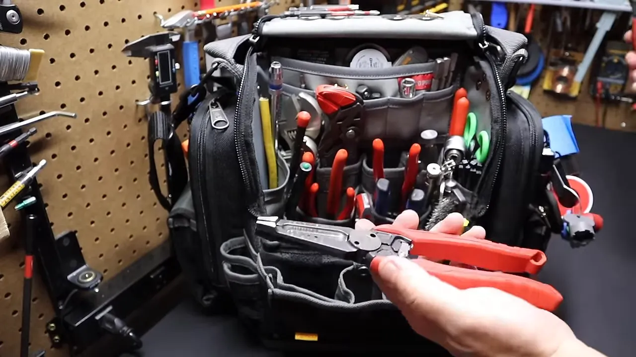 Knipex Cobra pliers and pliers wrench side-by-side in pocket