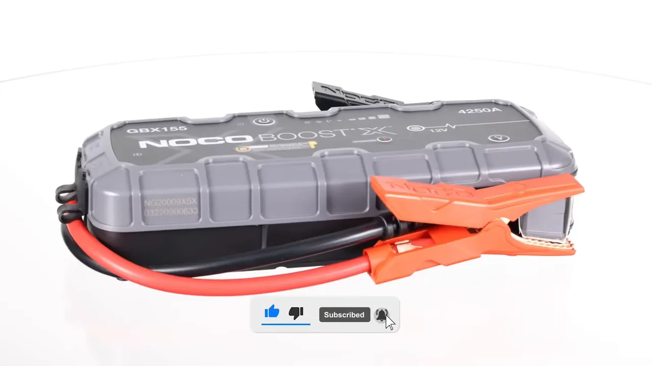 NOCO Boost X GBX155 massive jump starter for RVs and commercial trucks