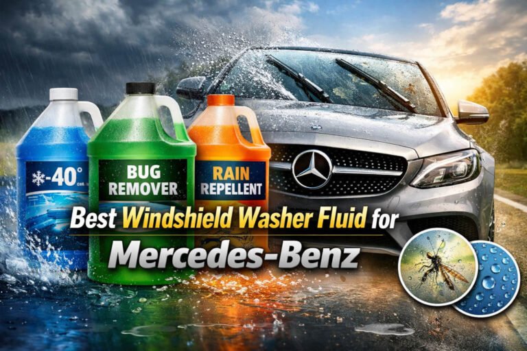 Best Windshield Washer Fluid for Mercedes-Benz (2026)