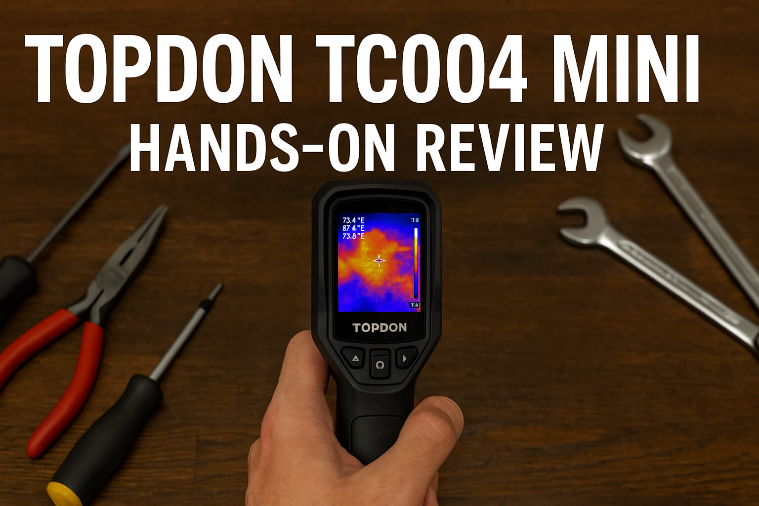 TOPDON Thermal Imaging Camera — TC004 Mini Review