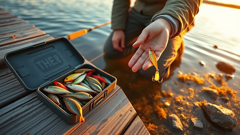 adapt lures to conditions