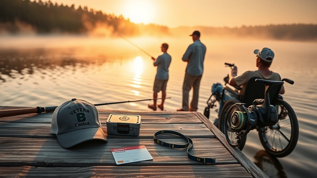 free and reduced fee North Carolina fishing license options