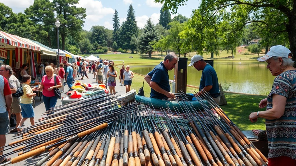 affordable used fishing rods