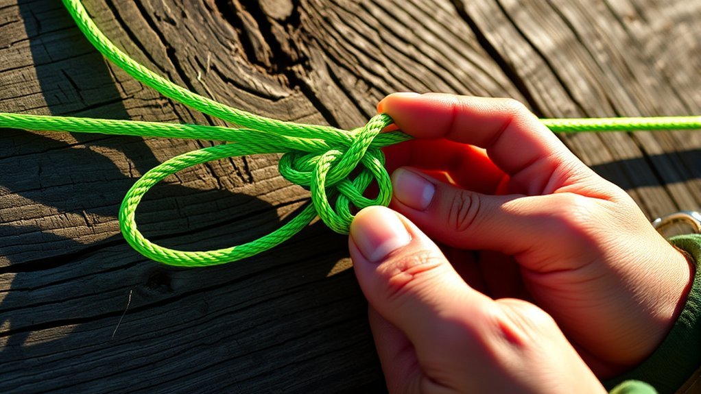 albright knot for fishing