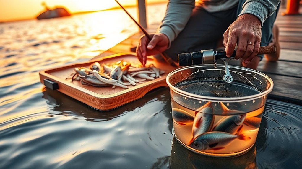 bait selection and presentation