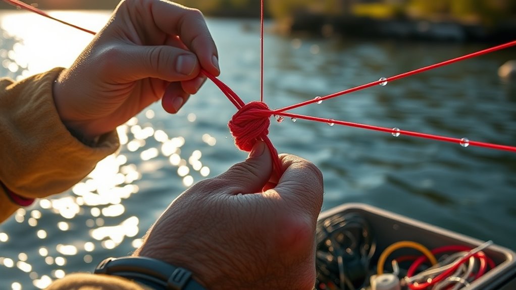 Common Blood Knot tying mistakes and troubleshooting