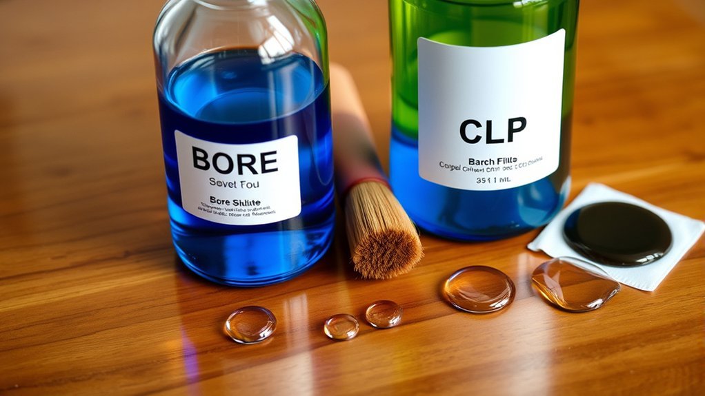 bore solvent compared to clp