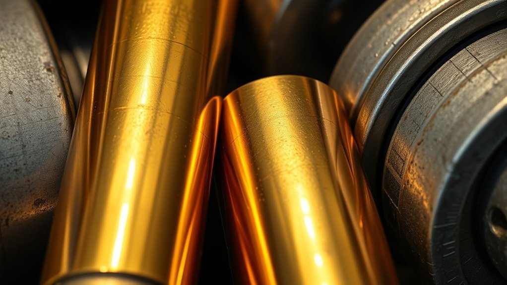 brass casings enhance shooting performance