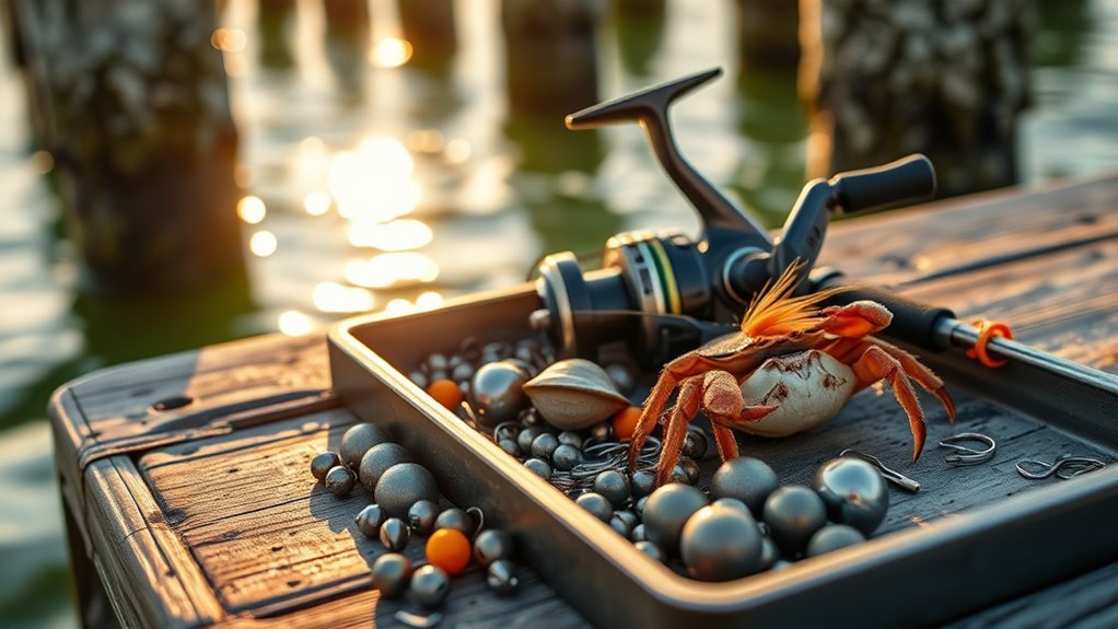 carolina rig for sheepshead