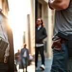 carrying firearms concealed vs open