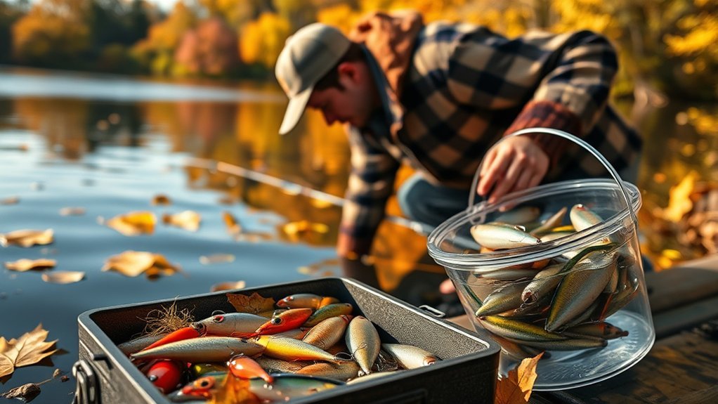 catching live bait tips