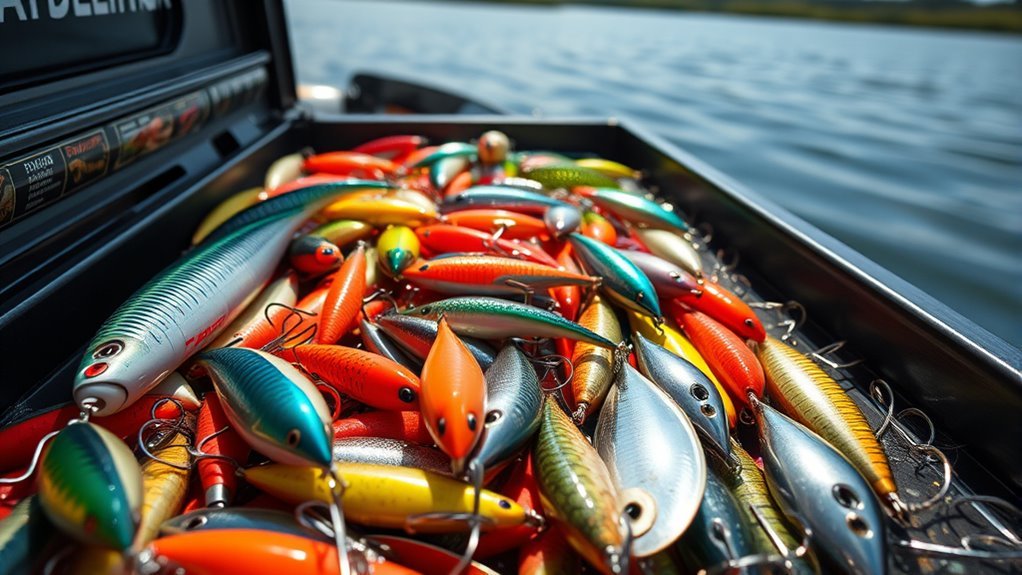 choose lures based on conditions