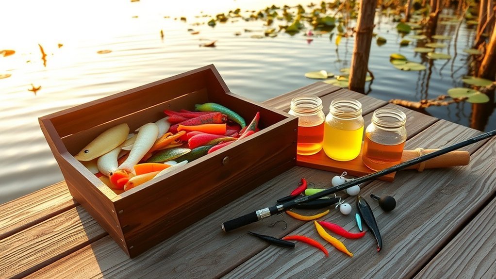 choose lures by conditions