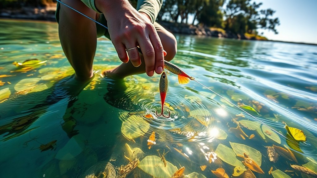 clear water lure techniques