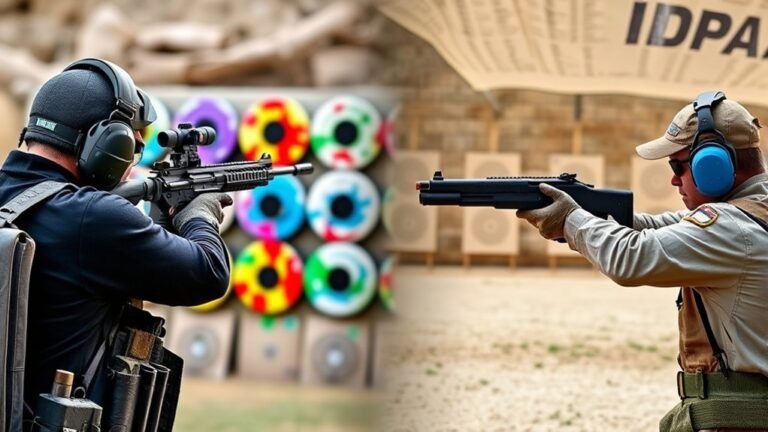 competitive shooting rules comparison