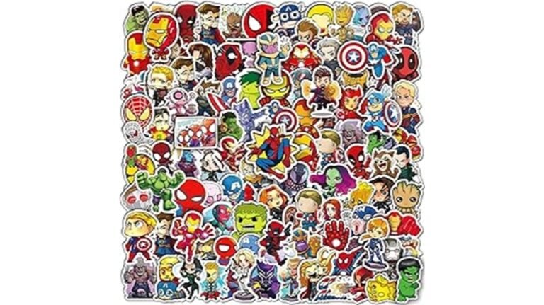 cool character sticker collection
